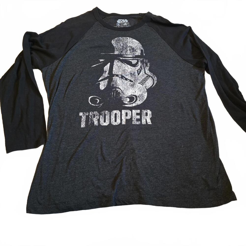 Star Wars Trooper Graphic Long Sleeve Shirt XL